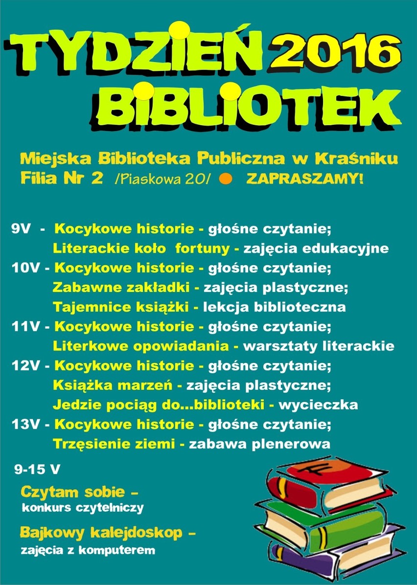 Tydzień Bibliotek w Kraśniku