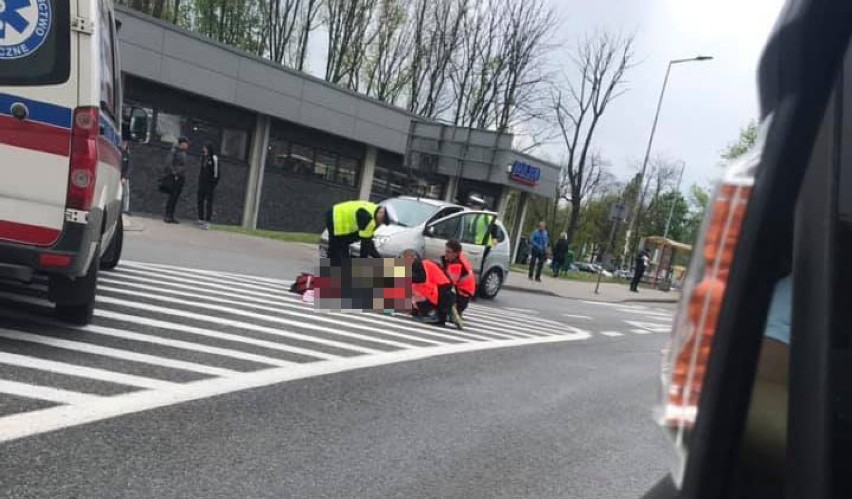 Dąbrowa Górnicza: Kobieta zginęła na pasach na ul. Kościuszki [ZDJĘCIA] 