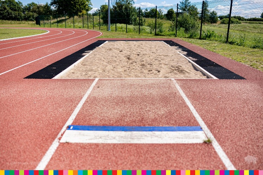 Nowy stadion lekkoatletyczny w Krasnopolu     