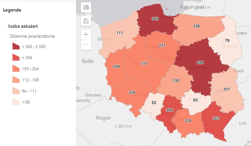 Małopolska zachodnia. 80 nowych przypadków zakażenia koronawirusem w regionie