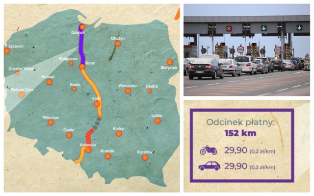 Zobaczcie animowane infografiki pokazujące przebieg wszystkich autostrad w Polsce, ich płatne odcinki, ceny i fragmenty w budowie. Kliknij i zobacz poszczególne drogi >>>