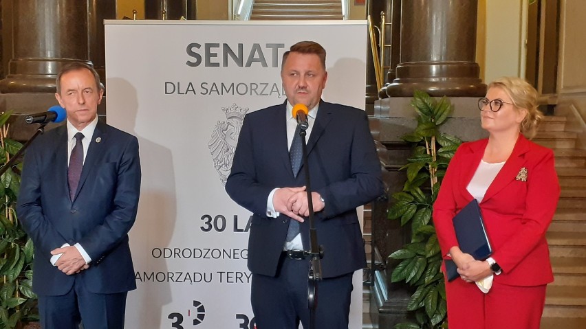 Marszałek Senatu Tomasz Grodzki w Bielsku-Białej [ZDJĘCIA]. Mówił o potrzebie budowania wspólnoty