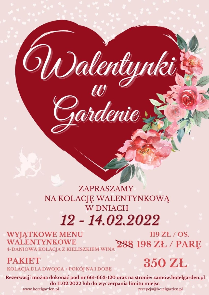 Walentynki 2022. Wyjątkowe menu, oferty i promocje w restauracjach w Oleśnicy i okolicach. Zobacz przegląd i zaplanuj romantyczną kolację!