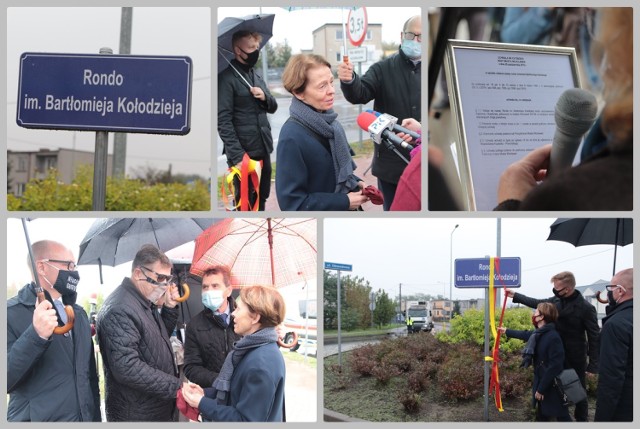 Rondo u zbiegu ulic Kapitulnej i Obwodowej we Włocławku nosi nazwę Bartłomieja Kołodzieja.