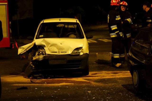 Wypadek na alei Wojska Polskiego w Kaliszu