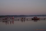Zachód Słońca nad jeziorem Błędno w Zbąszyniu. Zdjęcia