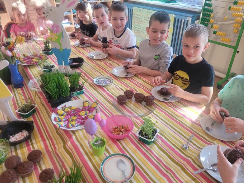 Wielkanoc w grupie Misie w przedszkolu w Jarogniewicach