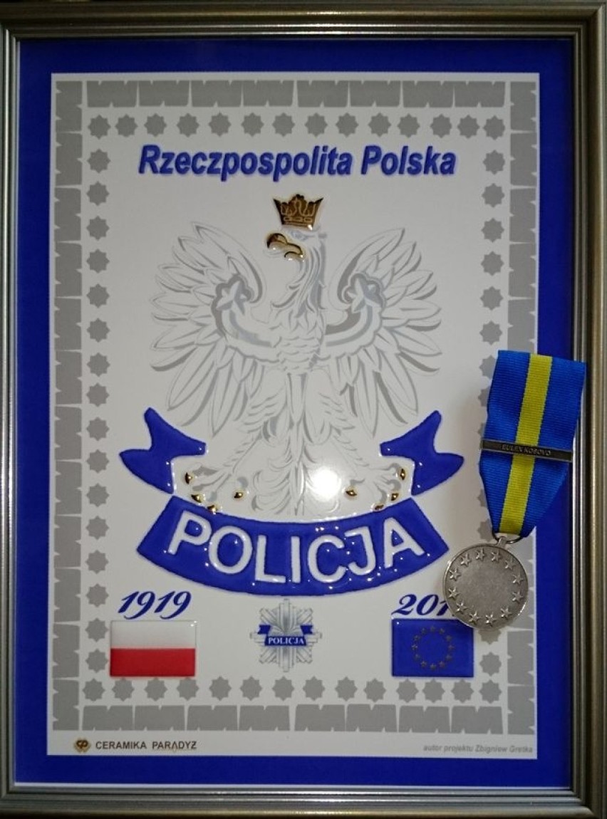 Nowy Dwór Gdański. Nagroda dla miejscowego policjanta