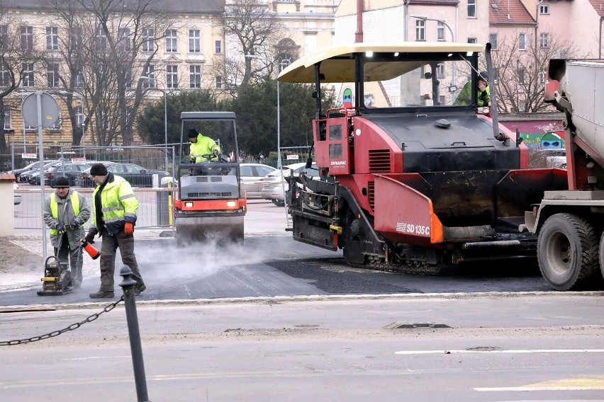 Przebudowa ulicy Pocztowej w Legnicy, zobaczcie aktualne zdjęcia