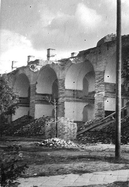 Ruiny Warszawy.