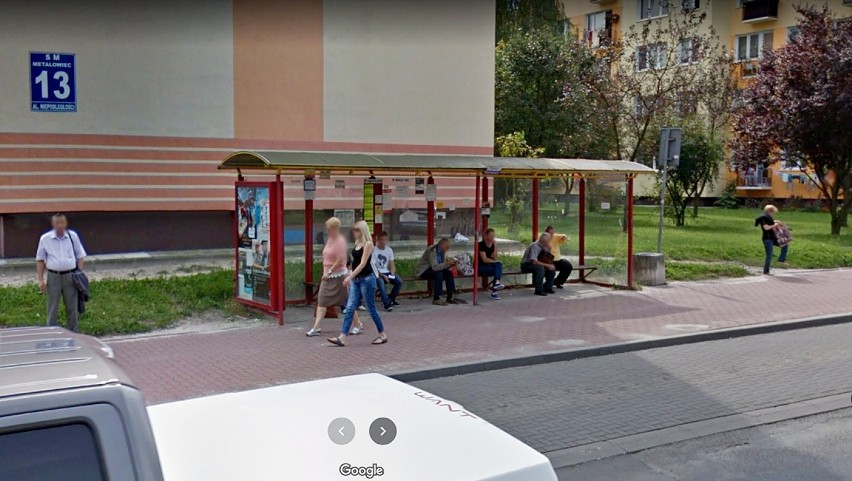 Kamery Google Street View jeździły po Kraśniku w 2013 i 2017...