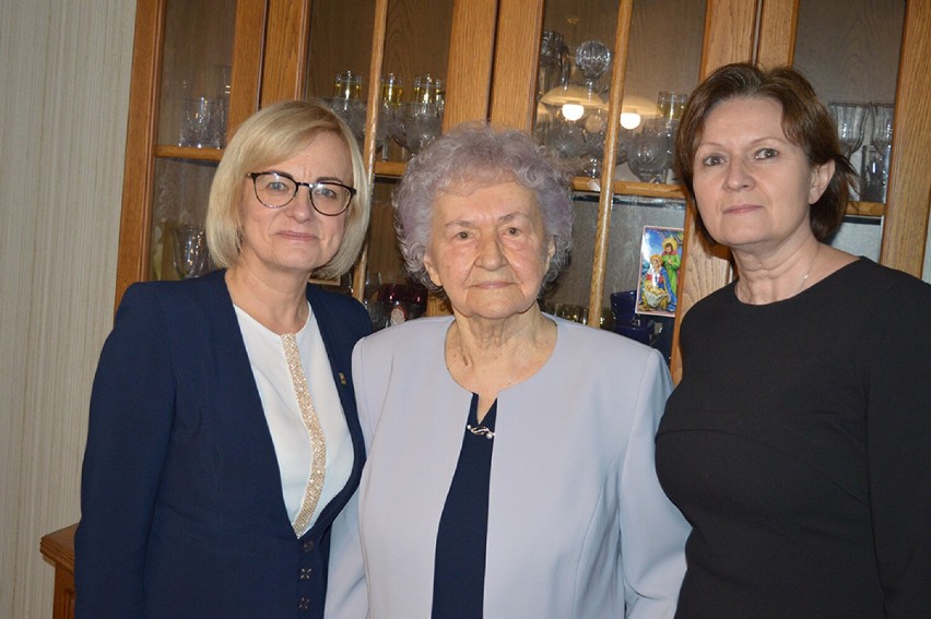 Pani Helena Łagódka świętowała jubileusz 90-tych urodzin! Wszystkiego najlepszego! 