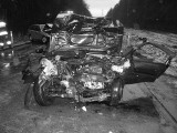 Śmiertelny wypadek na drodze Wachów - Kocury [ZDJĘCIA]