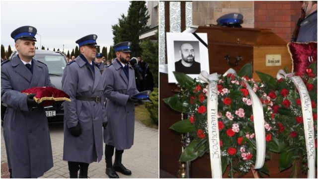 Ostatnie pożegnanie mł. asp. Artura Tomczaka odbyło się na cmentarzu w Tarnowie-Klikowej.