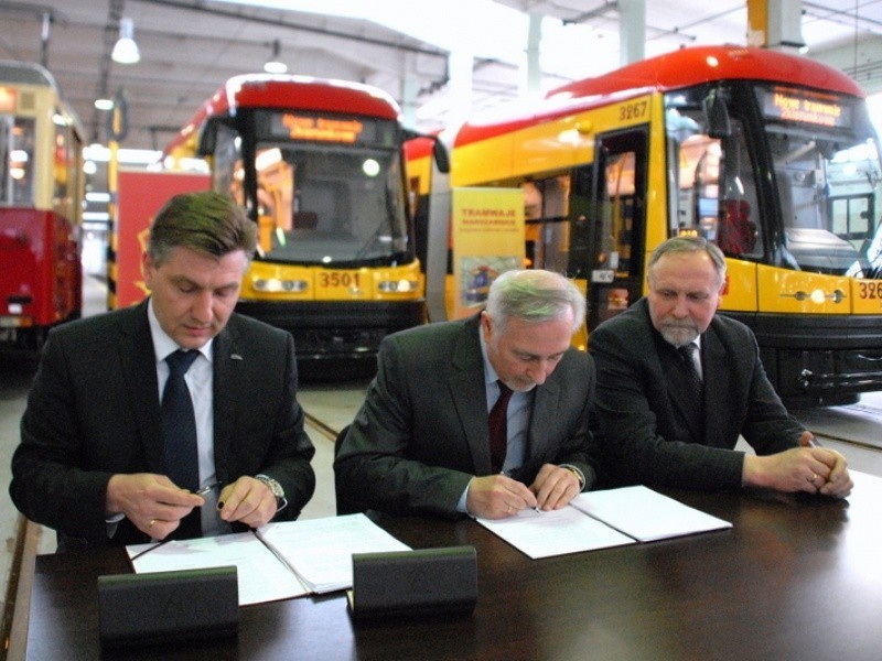 45 nowych tramwajów Jazz Duo wkrótce będzie jeździło po Warszawie