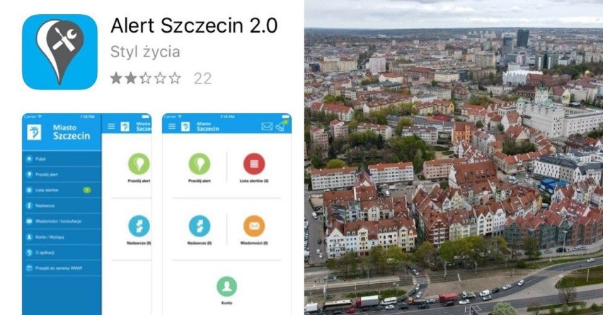 Aplikacja Alert Szczecin tylko na iOS? W telefonach z androidem na razie niedostępna 
