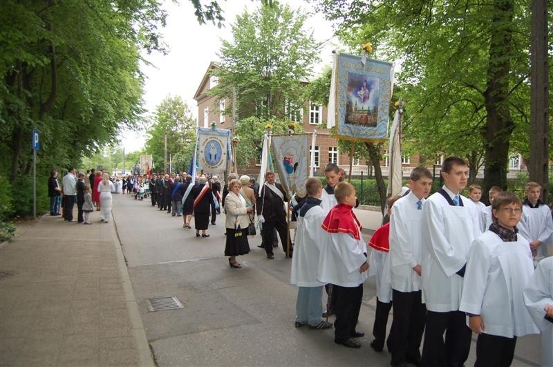 Kartuzy. Procesja Bożego Ciała połączyła trzy parafie