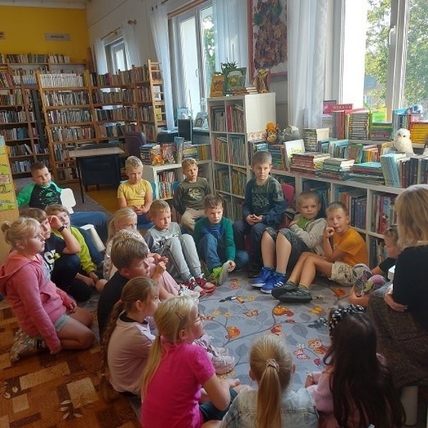 Zajęcia dla dzieci ze szkoły w Starych Polaszkach