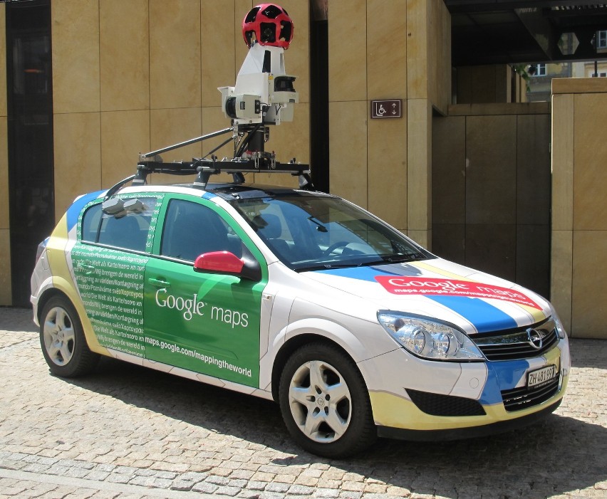 Samochód Google Street View można już spotkać na stołecznych...