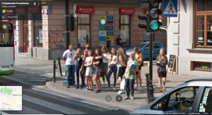 Lublin w kamerach Google Street View. Sprawdź, czy uchwyciła cię kamera