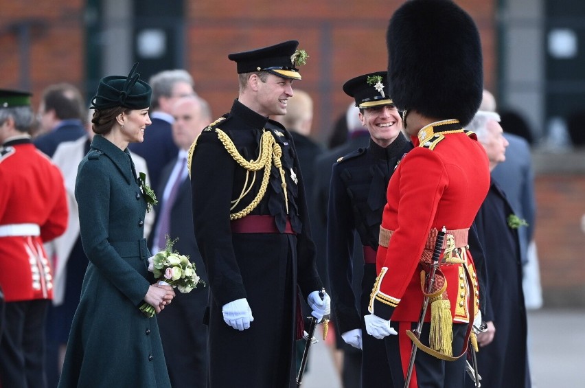 Księżna Kate w Dniu Świętego Patryka w 2022 roku.