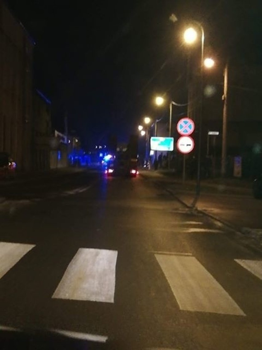 Potrącenie dwóch osób na przejściu dla pieszych w Lublińcu