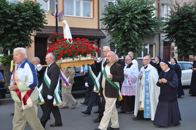 Nabożeństwo fatimskie w Uniejowie