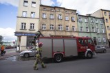 Interwencja straży pożarnej na ulicy Mickiewicza w Słupsku [ZDJĘCIA]