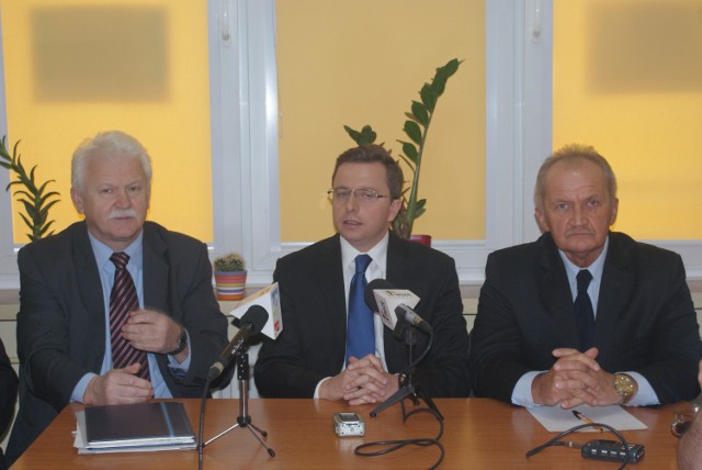 Zbigniew Krasiński (od lewej)