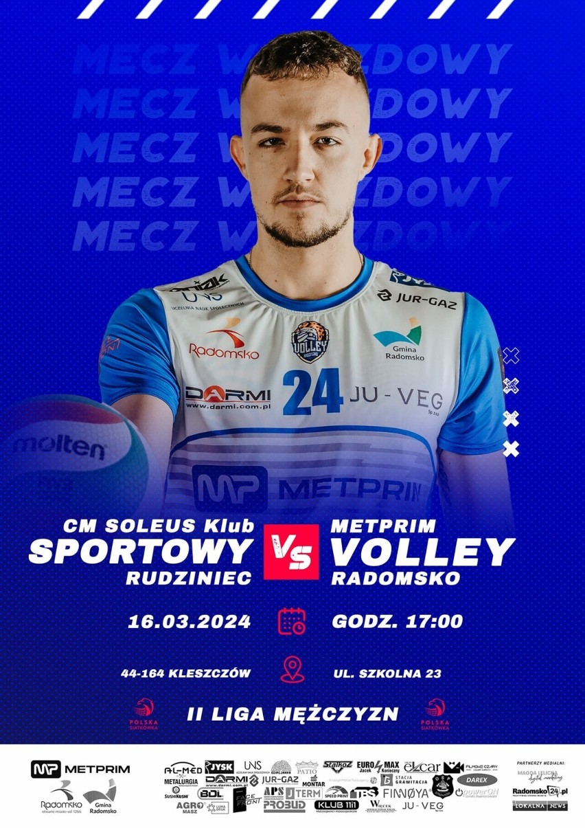 To przedostatni mecz siatkarzy METPRIM Volley Radomsko w II...
