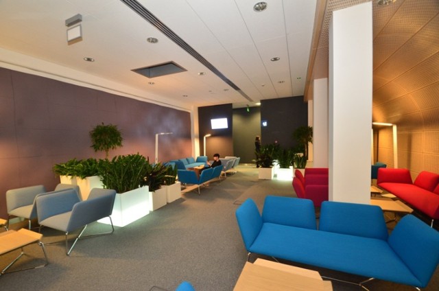 Salon Business Executive Lounge na lotnisku Ławica