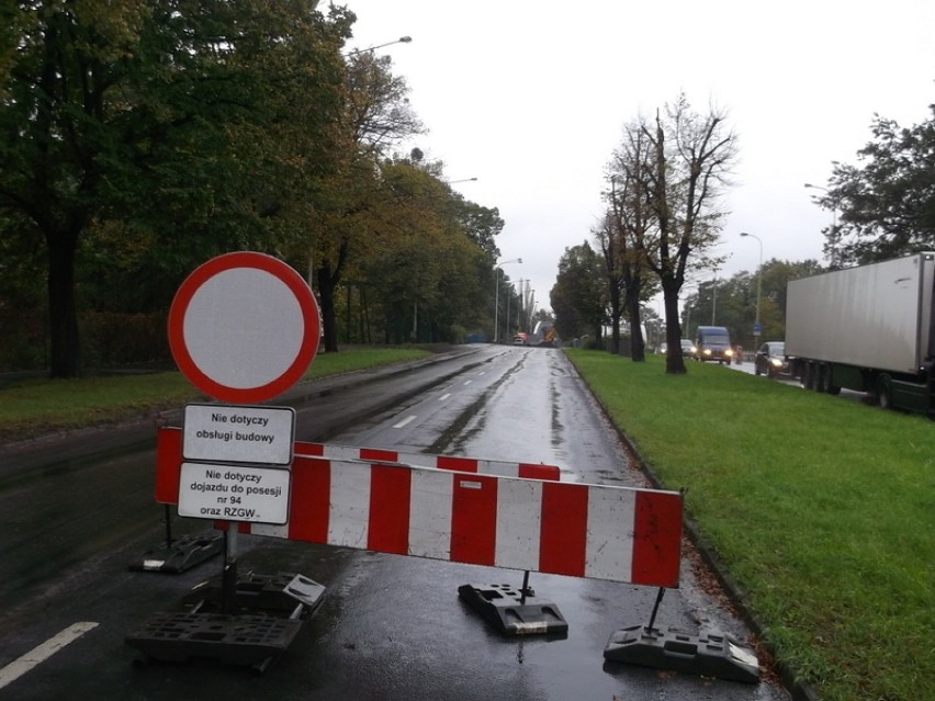 Droga na Psie Pole zakorkowana. Winny remont mostu Jagiellońskiego (ZDJĘCIA)