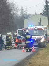 Rowerzystka potrącona w Zborowskim w gminie Ciasna 