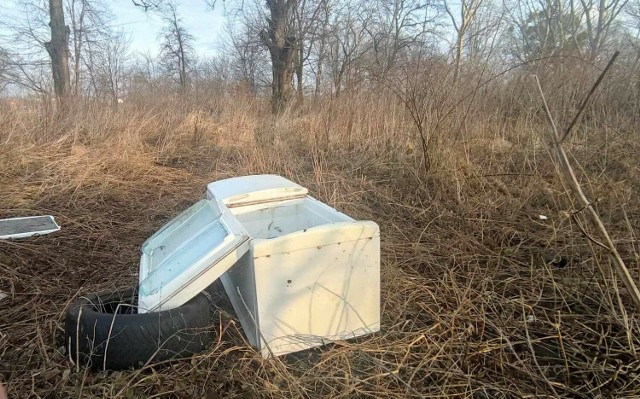 Lodówka i opona w krzakach to bardzo zły pomysł. Odpadów można pozbyć się w legalny i cywilizowany sposób.