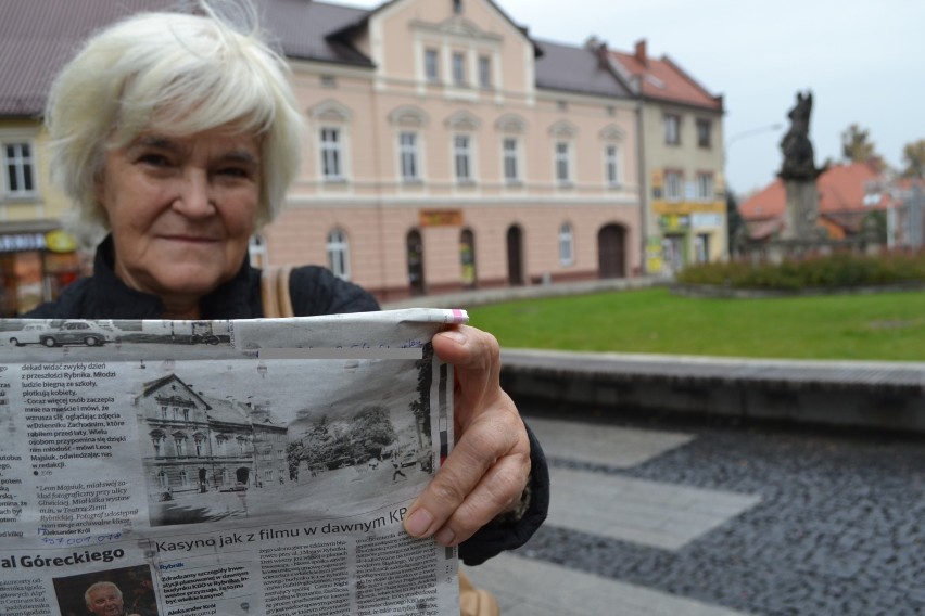 Pani Urszula w miejscu, gdzie niegdyś mieszkała