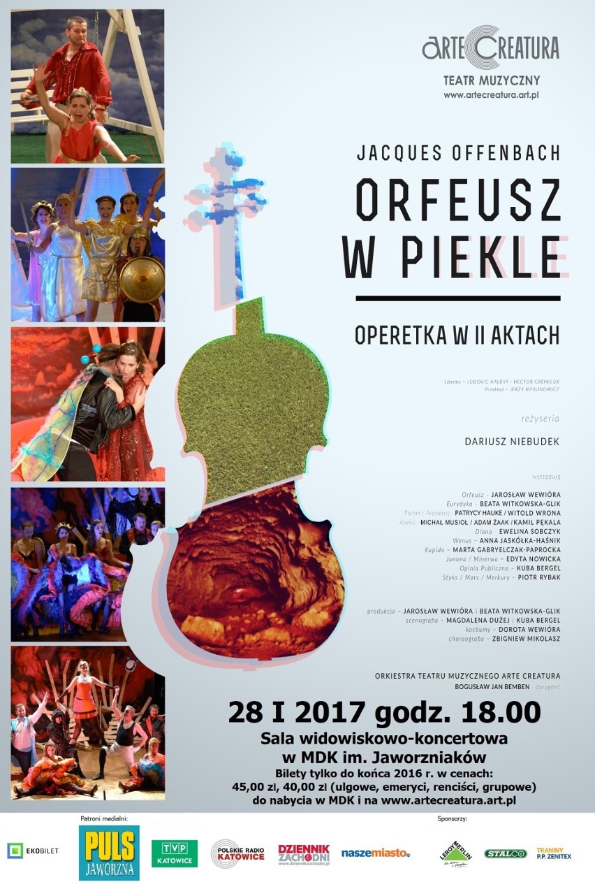 Operetka Jaworzno: Księżniczka, Orfeusz  i Kraina Uśmiechu