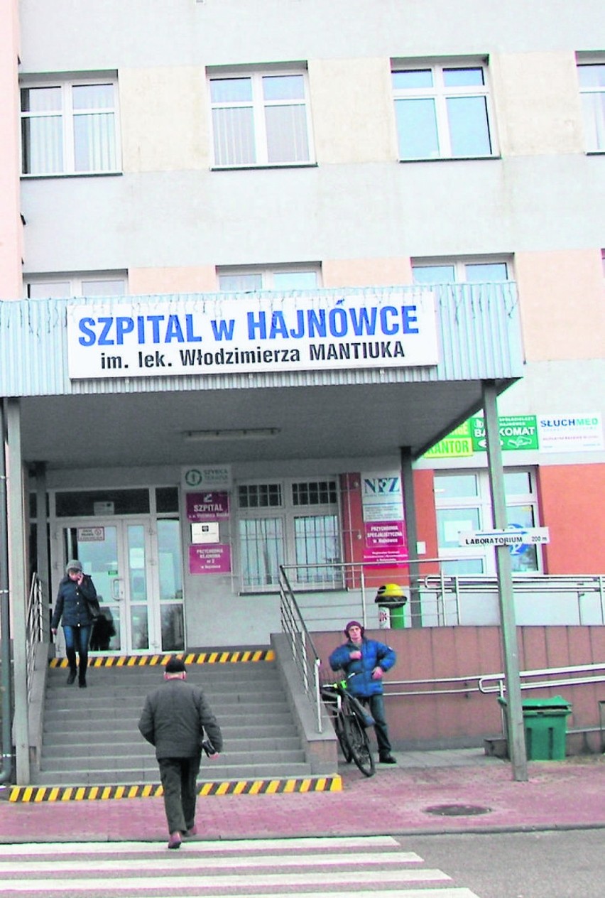 W hajnowskim szpitalu strajkują fizjoterapeuci