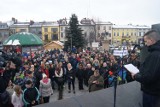 Protest w Nowym Targu. Oburzeni niskim wyrokiem dla mordercy Andrzeja Krzysztofiaka