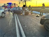 Zderzenie trzech samochodów w Miszewie. Policja apeluje o rozważną jazdę