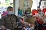 W Runowie Krajeńskim popłynęła zielona krew honorowych krwiodawców. Zobacz zdjęcia z akcji poboru krwi