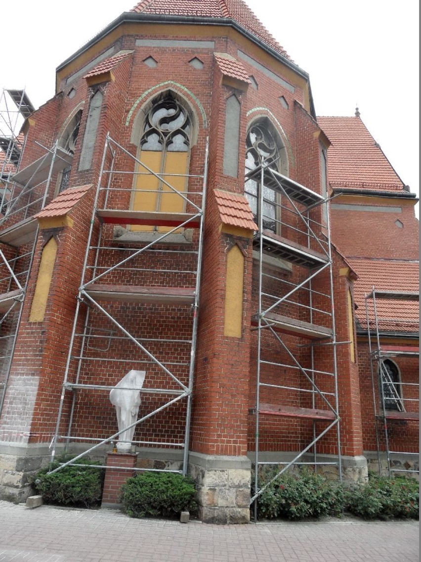 Remont kościoła WNMP w Wodzisławiu