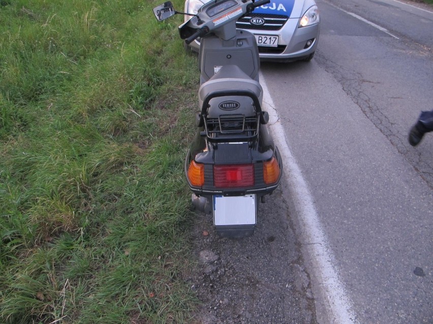 Wypadek w Nowej Wsi. Ranna pasażerka skutera