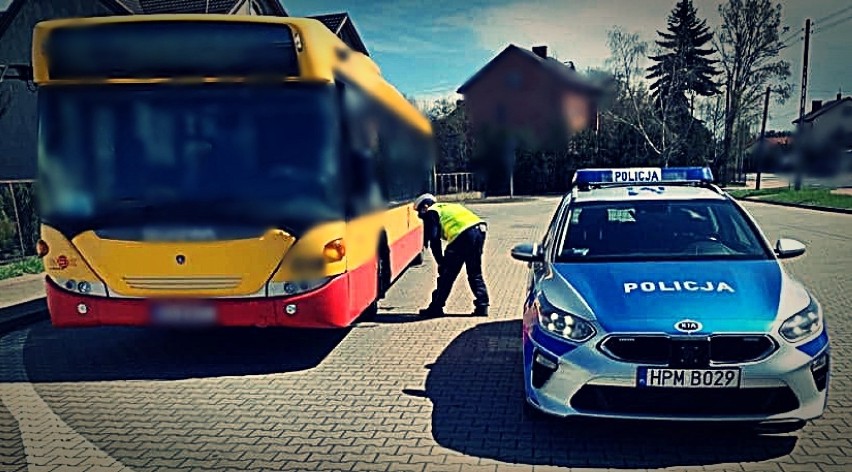 Policjanci kontrolowali autobusy. Zobacz, ile wykroczeń ujawnili