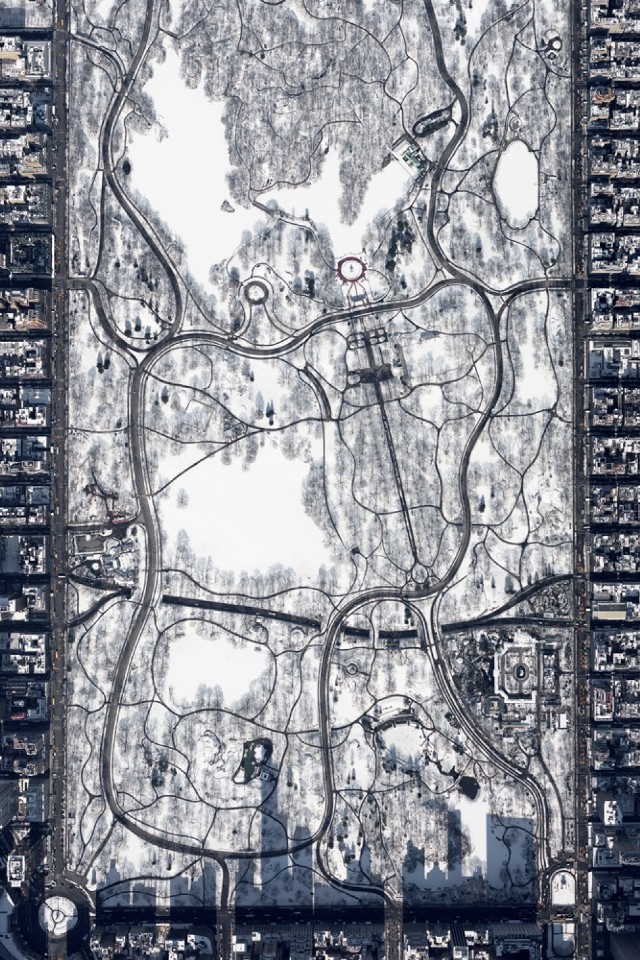 Fotografia Filipa Wolaka „Śnieżny Central Park z 10 tysięcy stóp” zachwyciła jury