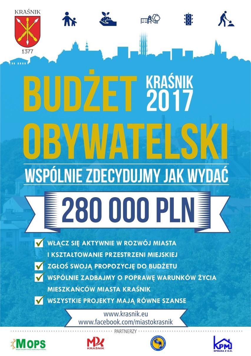 Budżet obywatelski w Kraśniku: Ruszają konsultacje z mieszkańcami. Sprawdź terminy spotkań