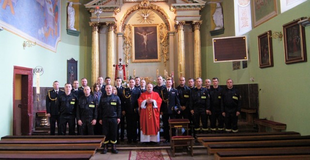 Msza odprawiona została w kościele pod wezwaniem Podwyższenia Krzyża Świętego w Kazimierzy Wielkiej.