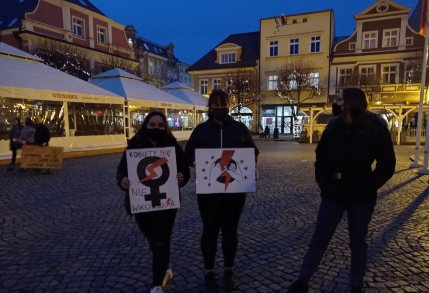 Protest na rynku