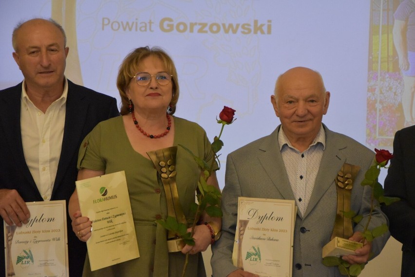 Od lewej Zygmunt Wilk, Danuta Wilk i Stanisław Bakan