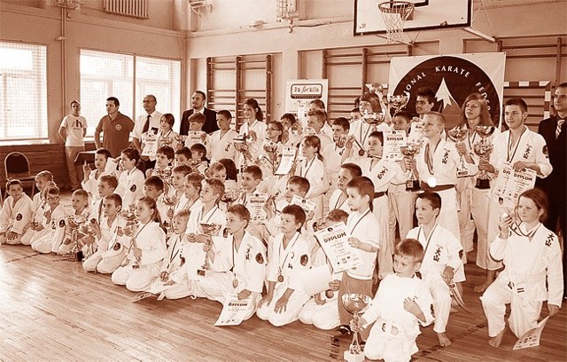 Spartakiada karate w SP nr 34 na Widzewie