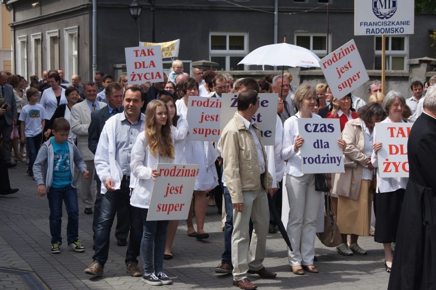 Dni Rodziny Radomsko 2014: "Marsz dla życia i rodziny" i...